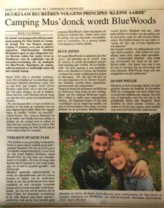BlueWoods natuur camping